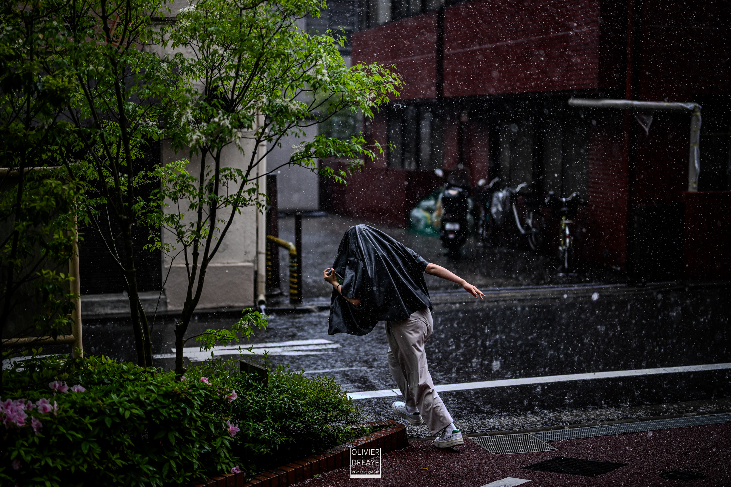 Des personnes dans la ville