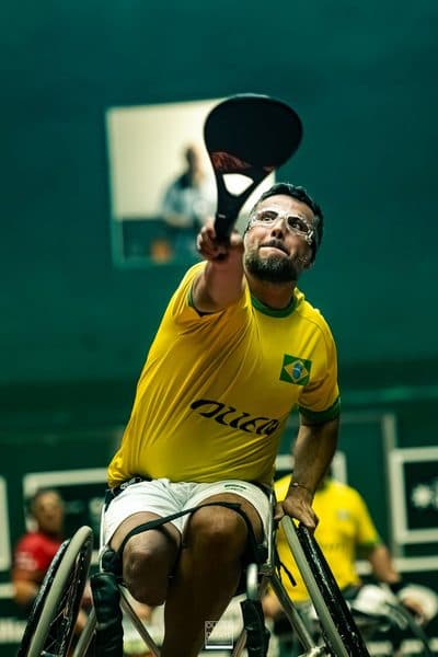Handi-pelote, France-Brésil, DOS SANTOS, A.