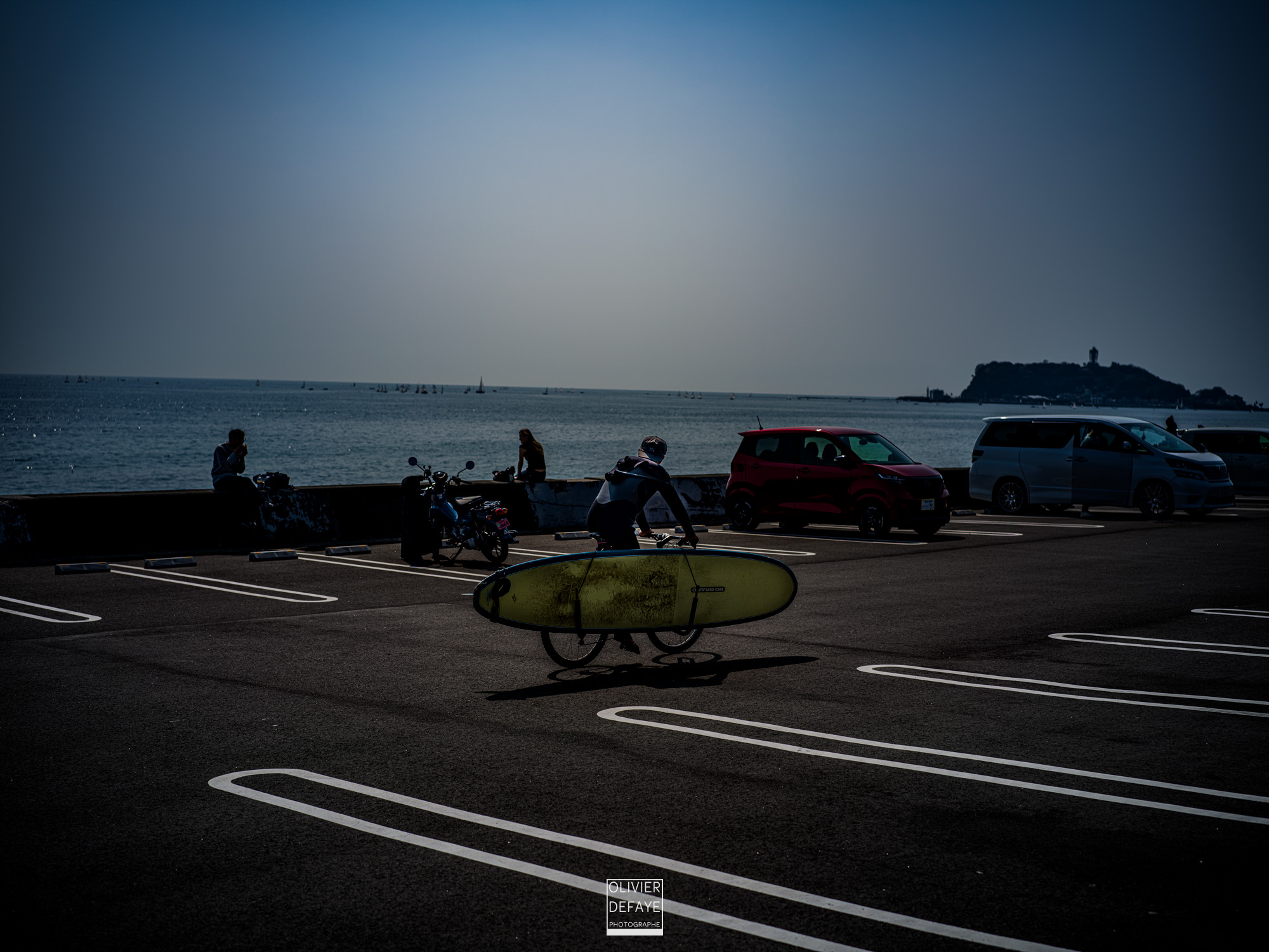People in the city