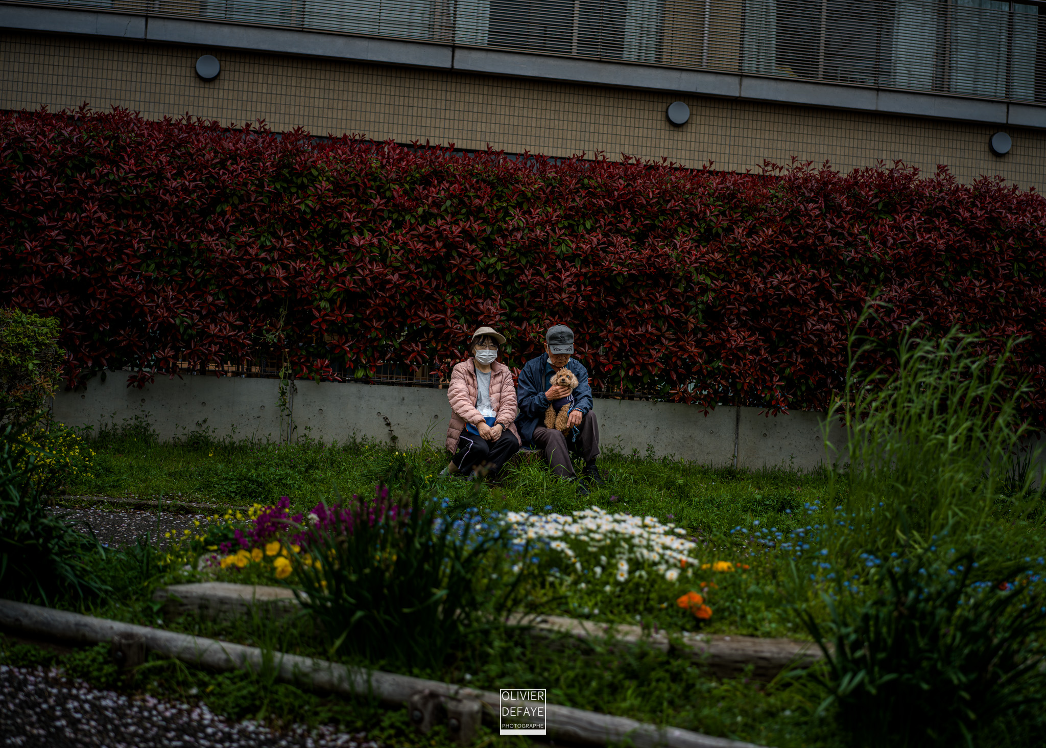 People in the city